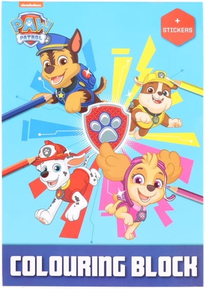 PAW Patrol Kleurboek met Stickers