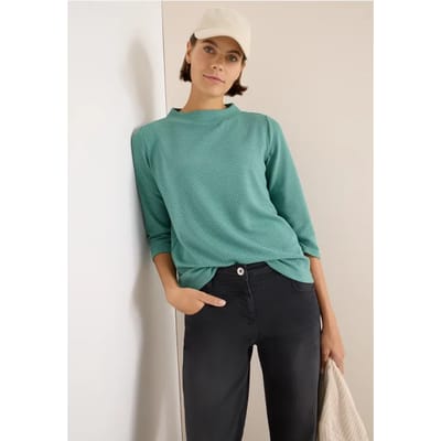 Shirt met structuur