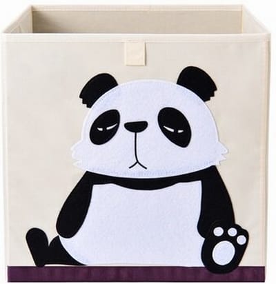 Frusqo Opbergmand Opbergdoos Opbergbox, Past in Ikea Kallax kast, Chinese panda