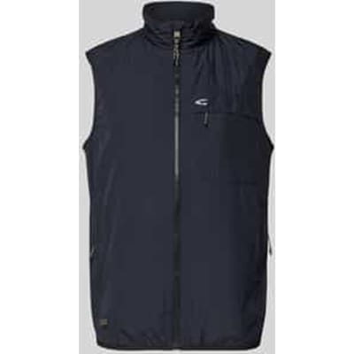 camel active Outdoor bodywarmer gemaakt van waterafstotend materiaal - Maat menswear-L - Donkerblauw