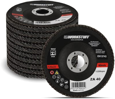 Premium waaierschijven set 10 stuks Ø 125 mm mixpack
