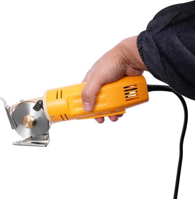 Krachtige Elektrische Stof- en Tapijtschaar - 170W - 1400 RPM - 25mm Snijdikte