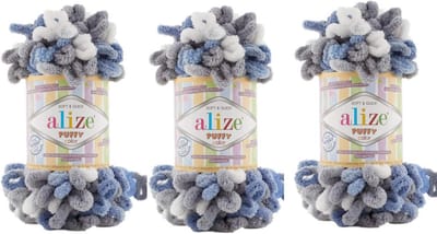 Extra Dikke Fluffy Garen Set (3 bollen) voor Babydekens en Handwerken - Super Zacht Micropolyester