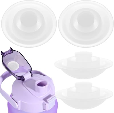 Set van 5 Silicone Levensduur Waterfles Stoppen - Lekvrije Decoratieve Stopper voor Flessen en Containers, Veilig en Duurzaam Gebruik