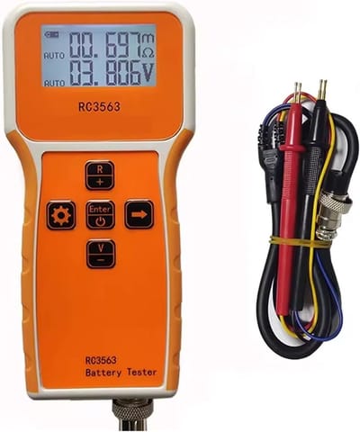 Batterijtester - Weerstandsmeter - Batterijonderhoud - Hoge nauwkeurigheid - 1000mAh - Acme