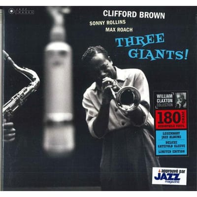 LP Plaat CLIFFORD BROWN, SONNY ROLLINS, MAX - Three Giants! 37075 Jazz Afbeeldingen 2018 Europa Jazz