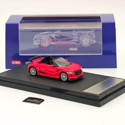 Meester 1:64 Jdm S660 Compacte Mugen Cabrioletroadster Diecast Beperkte Editie Verzamelaar Model Cadeaus