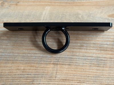 Bokszakhanger - Zware plafondhaak voor boksen/vechtsporten/MMA/karate/kickboksen/muay thai training - zwart staal