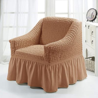 Housses de canapé élastiques de couleur unie, pour salon, extensibles, pour siège unique, protection de fauteuil en forme de L 1-Seat-S- 90-140cm