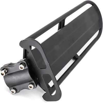 Verstelbare fietszitpost met aluminium bagagedrager voor maximaal 10 kg, ideaal voor fietstochten en bagageopslag