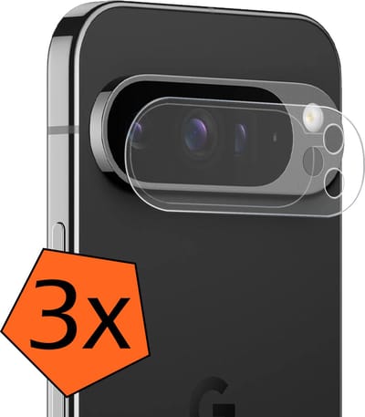 Camera Lens Protector - 3 Stuks - Geschikt voor Google Pixel 10 Pro - Camera Screenprotector - Gehard Glas - Beschermglas - Tempered Glass - Screen Protector