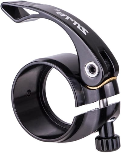 Vouwfiets Zadelpenklem - Zadelpen Kraag - Fiets Onderhoud - Quick Release - 408 mm - Zwart