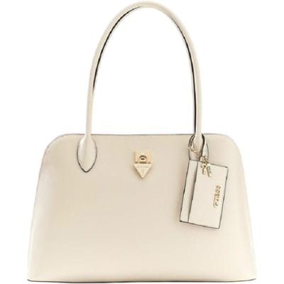 GUESS schoudertas Patsie Tote Cream White crème