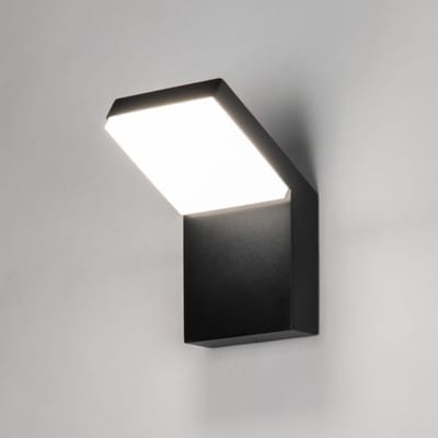 Lumidora Wandlamp 75350 - Voor buiten - IVY - Ingebouwd LED - 12.0 Watt - 1000 Lumen - 2700 Kelvin - Zwart - Kunststof - Buitenlamp - IP54