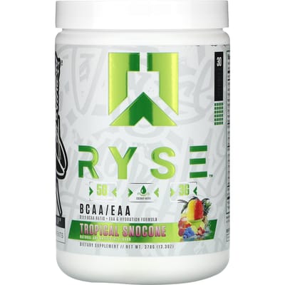 RYSE, BCAA/EAA, Cône de Neige Tropical, 13.3 oz (378 g)