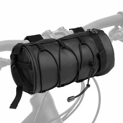 Stuurtas Fiets – Cycling Stuurtas Racefiets & Gravelbike 3 Liter –Bikepacking Tassen - Waterdichte Fietstas met Schouderriem – Compacte Opbergtas voor Fietsaccessoires - Zwart