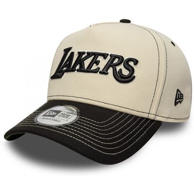 New Era City Icon 9forty Aframe Los Angeles Lakers Pet Beige