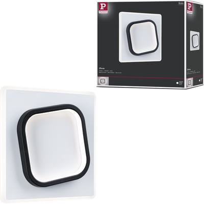 LED-wandlamp 2Form 4000K 1640lm 230V 13W / 9W Wit, Zwart