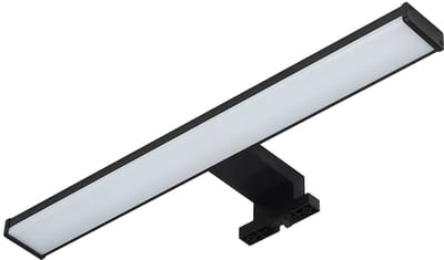 Kwazar Luminaire LED-lamp Spiegelverlichting DENIS.A 8W 560lm Zwart IP44 4000K 40 cm Binnenlamp 230V