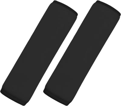 Gordelkussens Auto - Schouderkussens - Comfortabel Reizen - Zachte Demping - 2 stuks - Zwart