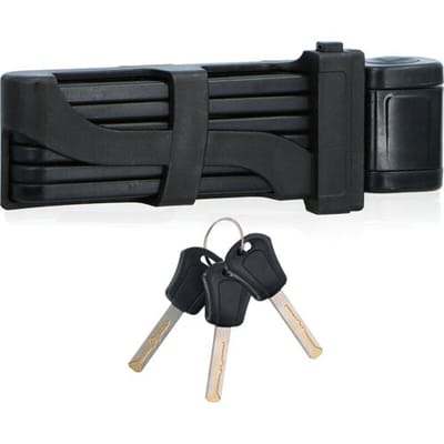 Dunlop Fietsslot Frame - Scooterslot - Opvouwbaar Slot - Frameslot met 3 Sleutels
