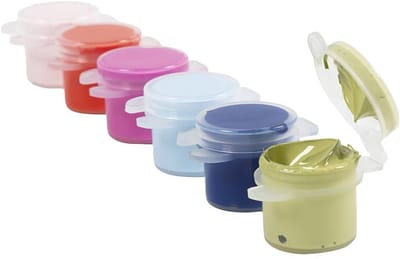 Creativ Company acrylverf set - sterke kleuren - 6x5 ml - creatieve hobby.
