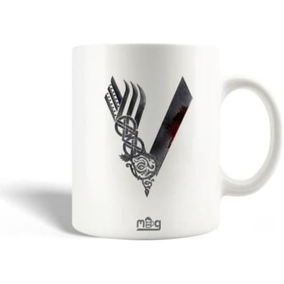 Mug - MANIACASE - Vikings Saison 6 - Céramique - 30cl - Compatible lave-vaisselle
