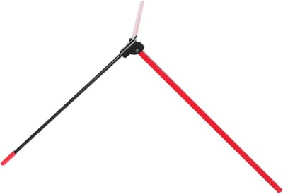 Voetbal T-stuk - Kick houder - Voetbal training - Verstelbaar ontwerp - 48.5 cm - Rood