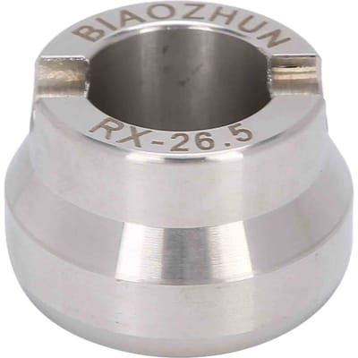 1in Achterdeksel Opener Matrijs Volstaal Roterende Draad Ergonomisch Horloge Openingsgereedschap voor Horlogemaker gray