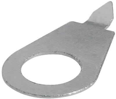 Boston DP-3095-N Pointer Washers – 6 stuks, Nikkel, 9,5 mm Gat, 30° Punt (Voor Inch Potmeters)