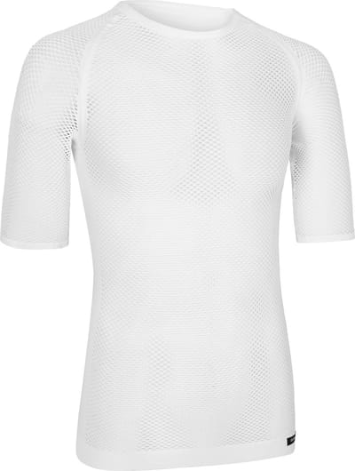GripGrab - 3-Season Korte Mouw Fiets Base Layer Zweethemd Ondershirt - Wit - Unisex - Maat XS/S