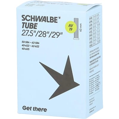 Schwalbe AV19 - Binnenband - 40/62 - 584/635 - Geschikt voor 27.5 en 29 inch - Auto Ventiel - 40 mm