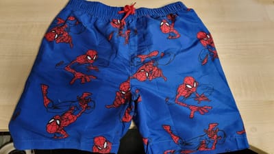 Marvel - Spiderman - Zwembroek - Zwemshort - Boardshort - Swim trunk - Jongens - Junior - Maat 122/128 - Zwembad