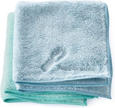 Tupperware Eco Stofdoeken (set van 2) - microvezel (blauw/groen)