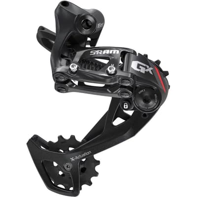 SRAM GX Achterderailleur 11-speed, zwart Uitvoering lange kooi