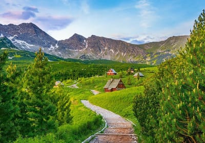 Landschap Puzzel - Legpuzzel - Ontspannen Tijdverdrijf - 500 Stukjes - 47 x 33 cm