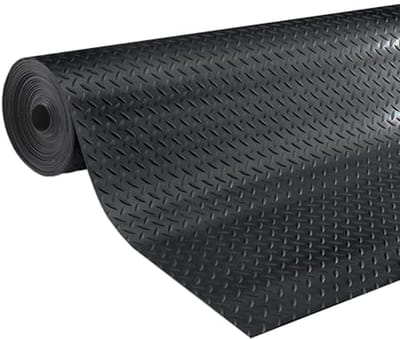 Antislip Rubberen Vloermat 500 x 100 cm - Duurzame Beschermmat voor Vloeren