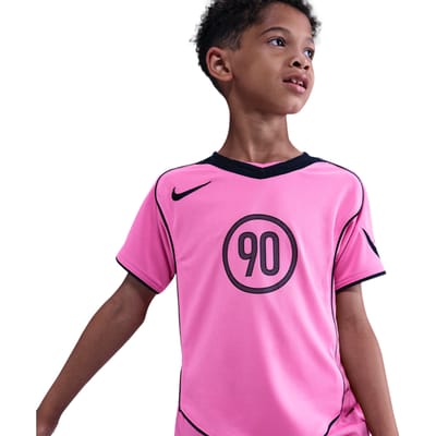 Nike Df T90 Energy Jersey T-shirts Kinder - Roze - Maat 158 - 170 CM - Poly Jersey