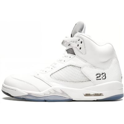 Air Jordan 5 Retro 'Metallic White' 2015 136027-130 40 white