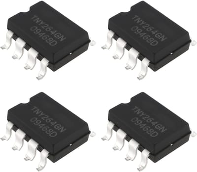 Dailygoody - 4 Stks Schakelaar Power SMD-8B - Compact Ontwerp - Zwart - Off-Line Schakelaar - Regler - Voor Consumentenelektronica