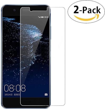 Screenprotector Glas - Tempered Glass Screen Protector Geschikt voor: Huawei P10 Lite  - 2x