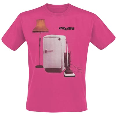 The Cure T-shirt - Imaginary Boys - S tot XXL - voor Mannen - roze
