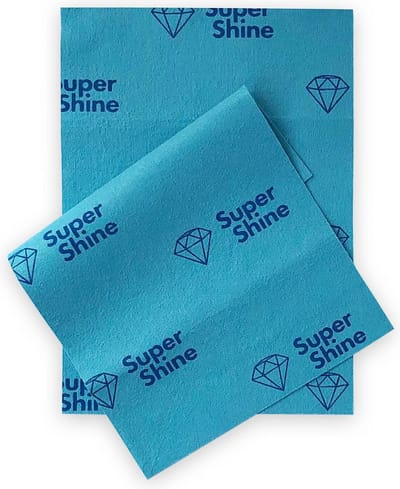 Super Shine - brillendoekjes - 2 stuks - 17,5x12cm - wasbaar - krasvrij