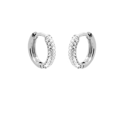 Karma Oorringen strass dik Crystal