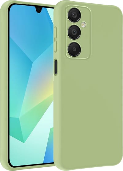Hoesje - Geschikt voor Samsung Galaxy A16 - Sterk & Shockproof - Siliconen Case - Hoes Cover - Telefoonhoes - Groen