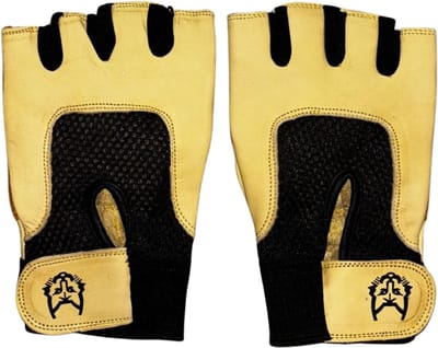 Fitnesschandschoenen Pro Star Leer Maat M