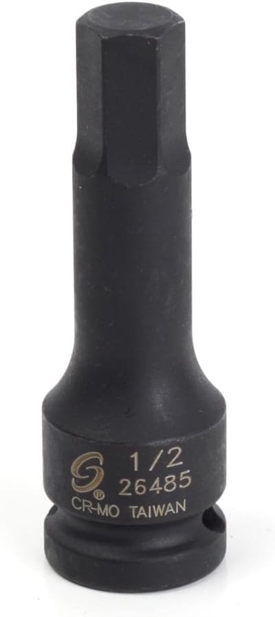 Zeskant Dop - Slagmoer Dop - Zwaar Werk - Chroom Molybdeen Staal - 1/2 Inch