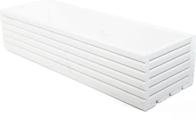Horziontale Bloembak Danee 64 cm - Wit
