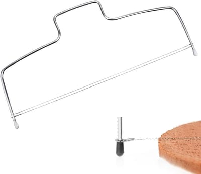 Taartsnijder Roestvrij Staal 32 cm Verstelbare Draad Taartverdeler