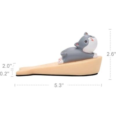 Protecteur de sécurité en Silicone, personnage de dessin animé mignon, butoir de porte, bloc de blocage de porte, protection pour la maison et le bureau